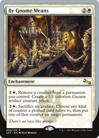 By Gnome Means, Unstable
