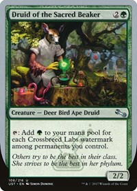 Druid of the Sacred Beaker, Unstable
