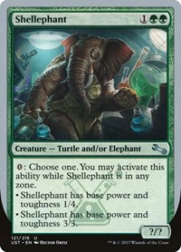 Shellephant, Unstable