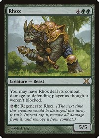 Rhox, 10th Edition
