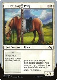 Ordinary Pony, Unstable