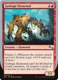 Garbage Elemental (A), Unstable