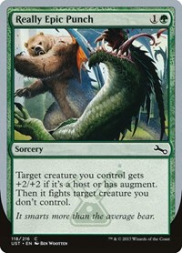 Really Epic Punch, Unstable