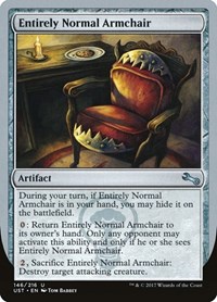 Entirely Normal Armchair, Unstable