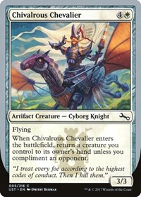 Chivalrous Chevalier, Unstable