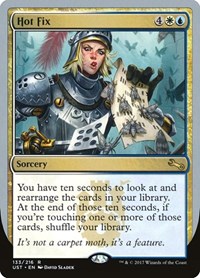 Hot Fix, Unstable