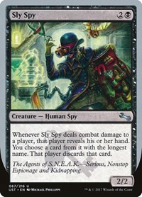 Sly Spy (A), Unstable