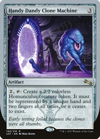 Handy Dandy Clone Machine, Unstable