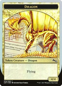Dragon Token (Gold), Unstable