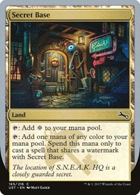 Secret Base (B), Unstable