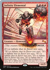 Infinity Elemental, Unstable