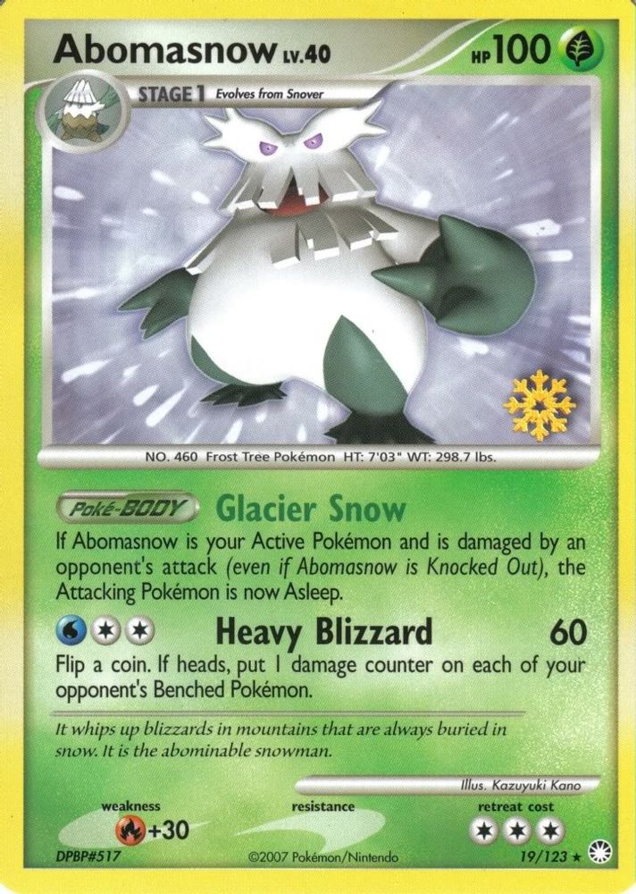 Abomasnow - 19/123