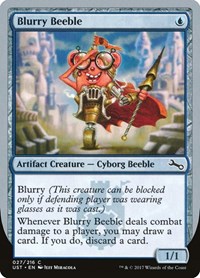 Blurry Beeble, Unstable