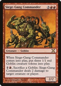 Siege-Gang Commander, 10th Edition