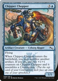 Chipper Chopper, Unstable