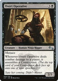 Overt Operative, Unstable