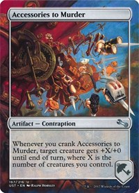 Accessories to Murder, Unstable