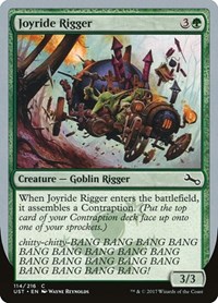 Joyride Rigger, Unstable