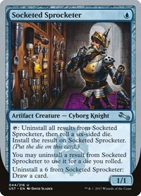 Socketed Sprocketer, Unstable