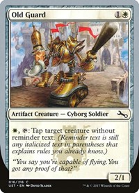 Old Guard, Unstable