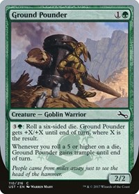 Ground Pounder, Unstable