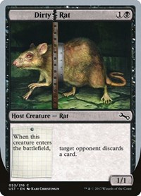 Dirty Rat, Unstable