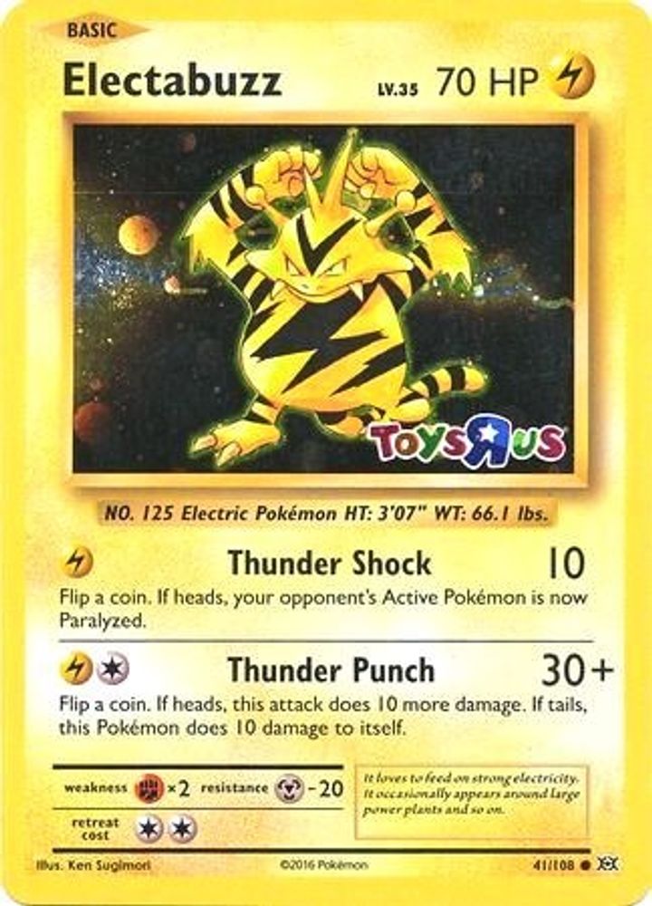 Electabuzz - 41/108 (Toys R Us Promo)