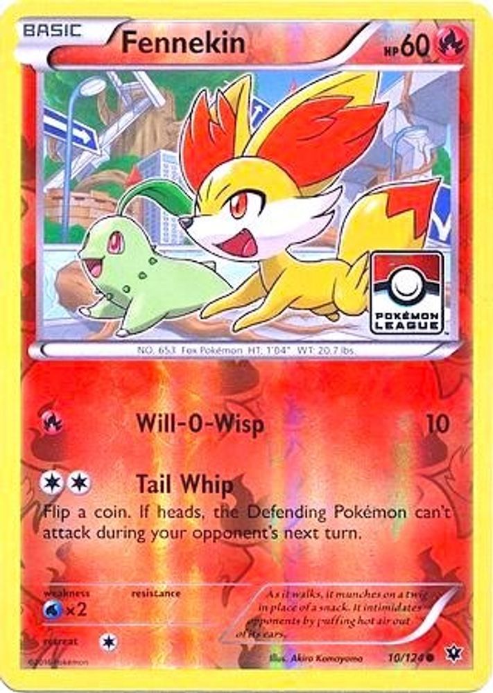 Fennekin - 10/124 (Pokemon League)