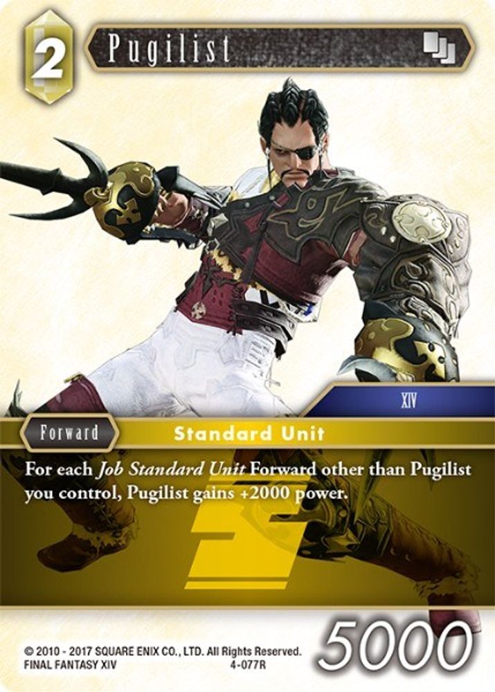 Pugilist, Standard, front