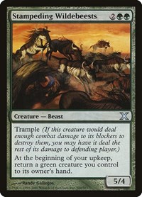 Stampeding Wildebeests, 10th Edition