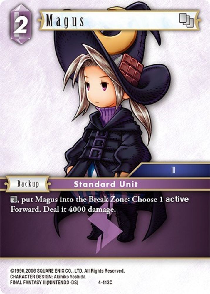 Magus (4-113C), Standard, front