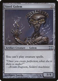 Steel Golem, 10th Edition