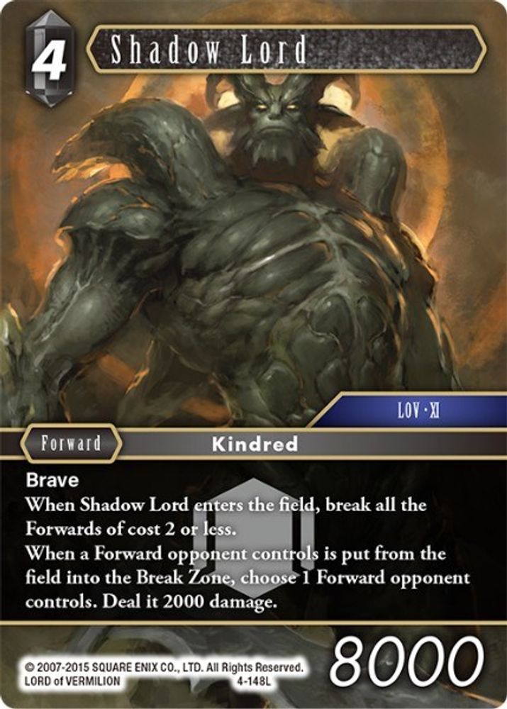 Shadow Lord, Standard, front