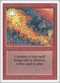 Red Elemental Blast, Revised Edition
