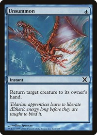 Unsummon, 10th Edition