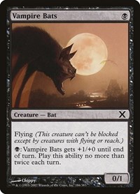 Vampire Bats, 10th Edition