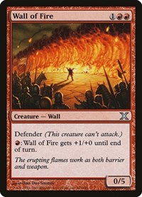 Wall of Fire, 10th Edition