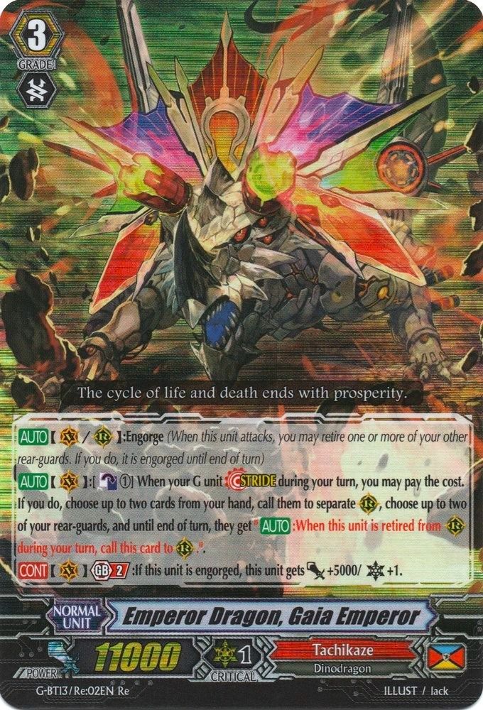 Emperor Dragon, Gaia Emperor, Standard, front