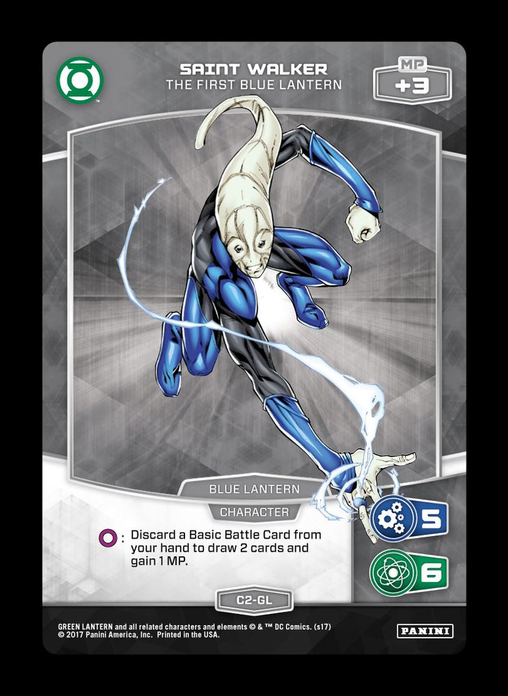 Saint Walker - The First Blue Lantern, Standard, front