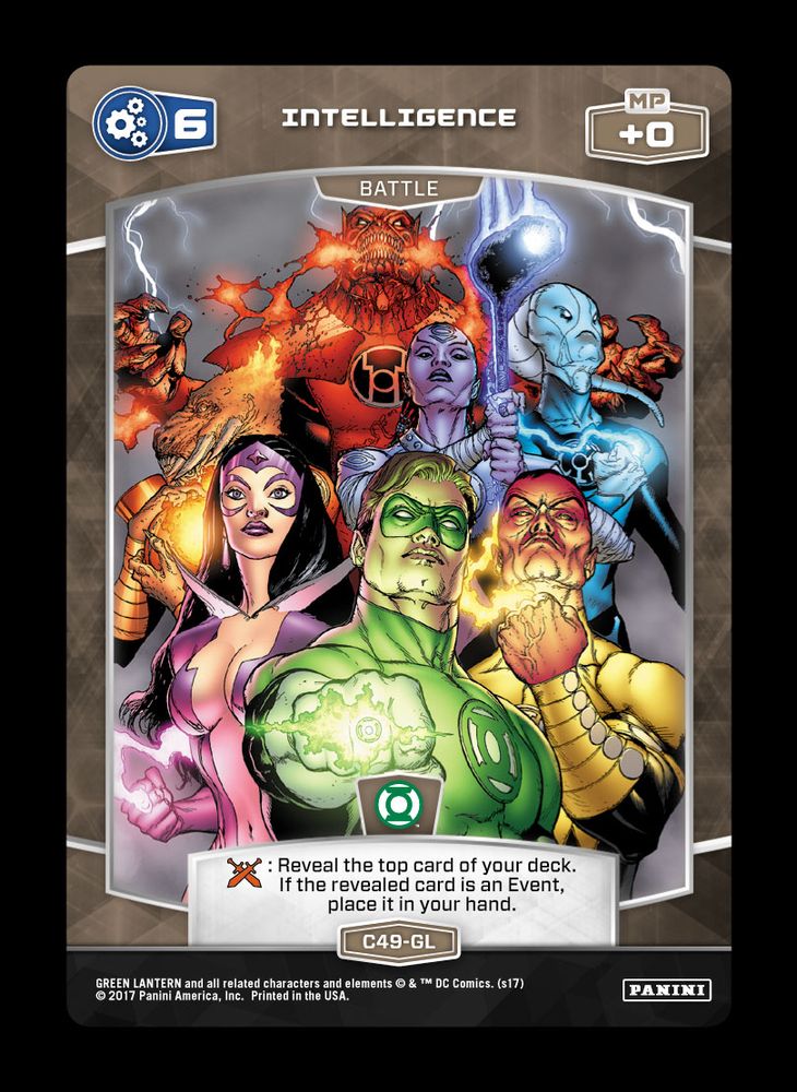 Intelligence 6, Foil, front