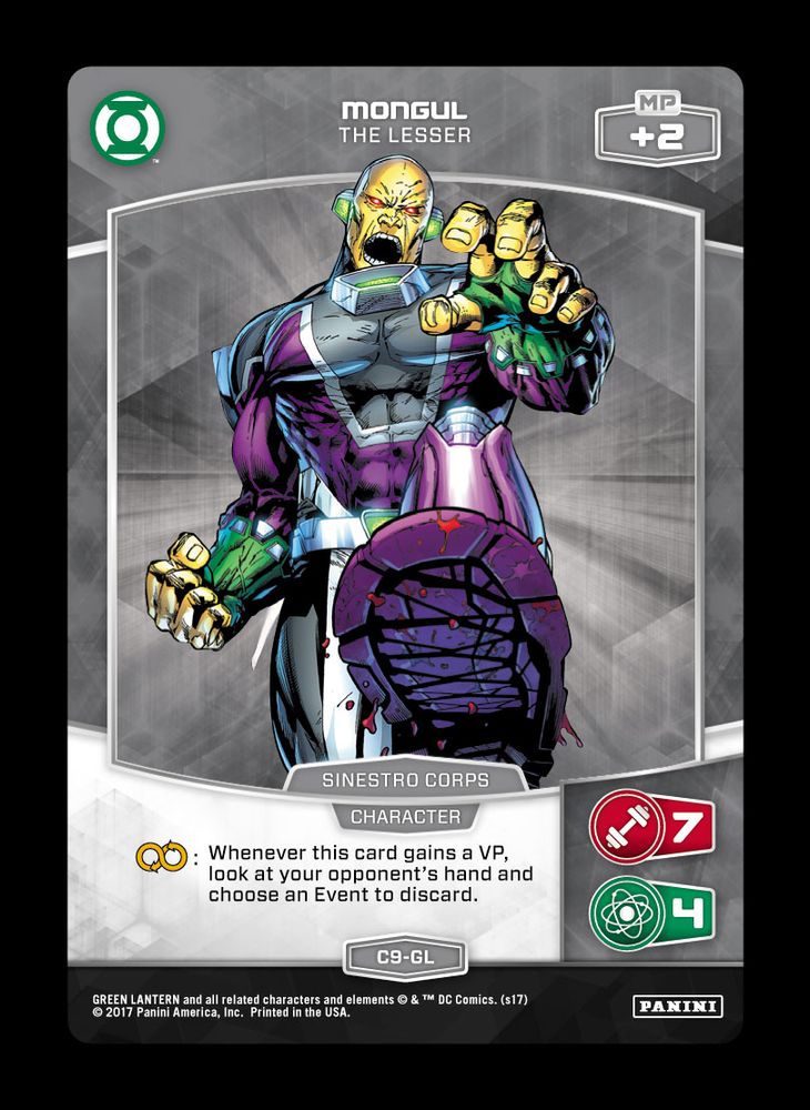 Mongul - The Lesser, Standard, front