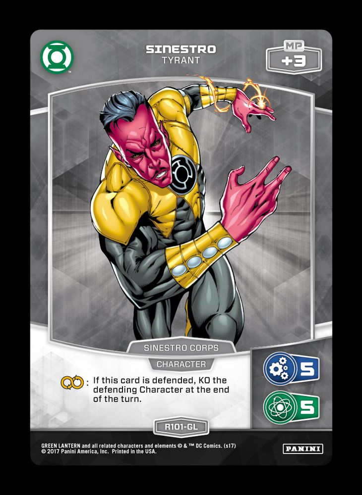 Sinestro - Tyrant, Standard, front