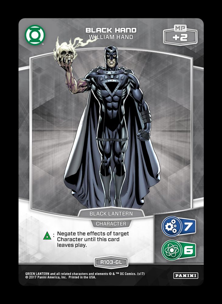 Black Hand - William Hand, Standard, front