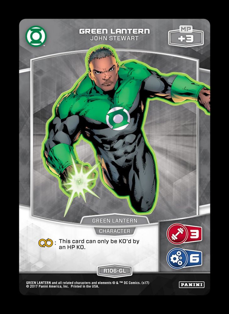 Green Lantern - John Stewart, Standard, front