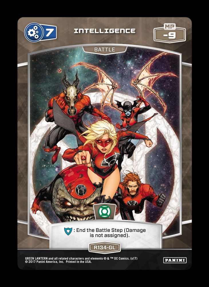 Intelligence 7 (R134-GL), Foil, front