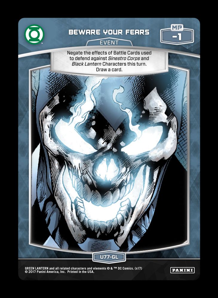 Beware Your Fears, Standard, front