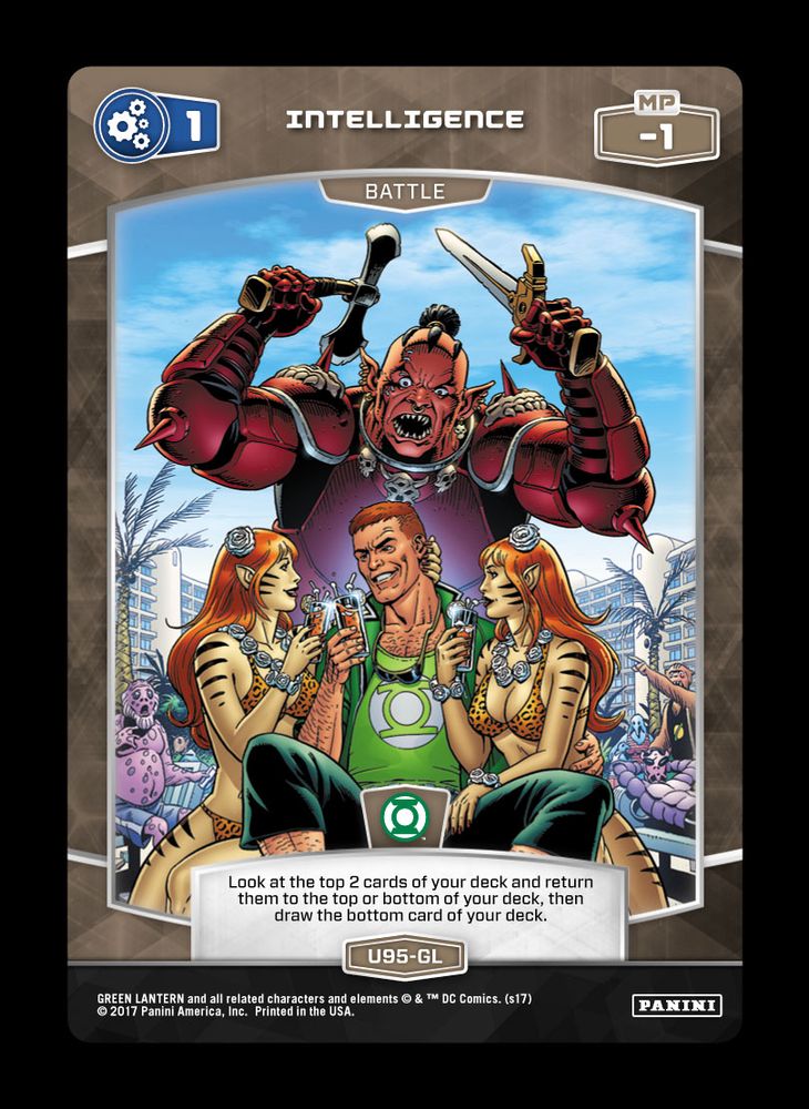 Intelligence 1 (U95-GL), Foil, front