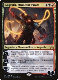 Angrath, Minotaur Pirate, Rivals of Ixalan