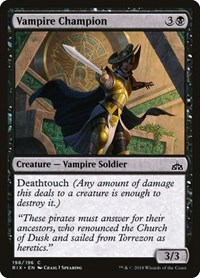 Vampire Champion, Rivals of Ixalan