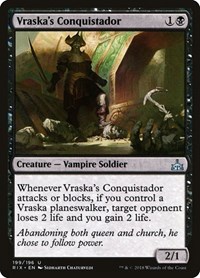 Vraska's Conquistador, Rivals of Ixalan
